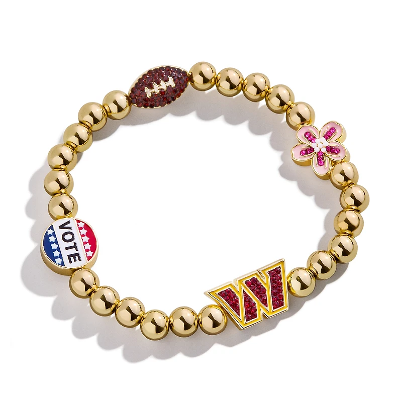BaubleBar Washington Commanders Pisa Bracelet