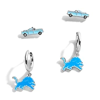 BaubleBar Detroit Lions Earring Set