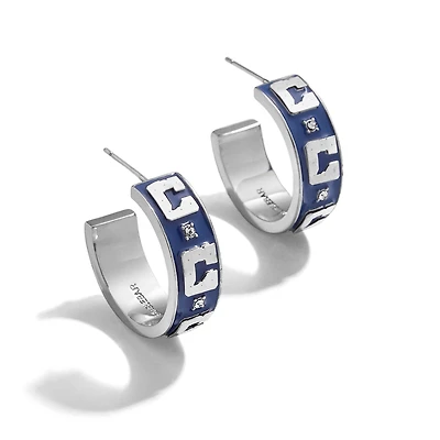 WEAR By Erin Andrews x BaubleBar Indianapolis Colts Enamel Hoop Earrings