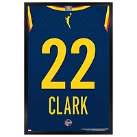 Caitlin Clark Indiana Fever 23" x 34" Framed Jersey Poster