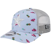Men's New Era  Light Blue Dallas Cowboys Adventure Surfboard 9SEVENTY Adjustable Hat