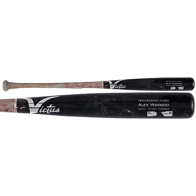 Alex Verdugo New York Yankees Game-Used Black/Brown Victus Broken Bat vs. Athletics on April 25, 2024