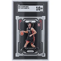 Jaime Jaquez Jr. Miami Heat 2023-24 Panini Prizm #137 SGC Authenticated 10 Rookie Card