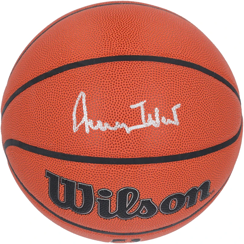 Jerry West Los Angeles Lakers Autographed Wilson Basketball - JSA