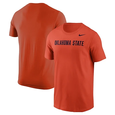 Men's Nike Orange Oklahoma State Cowboys Logo T-Shirt