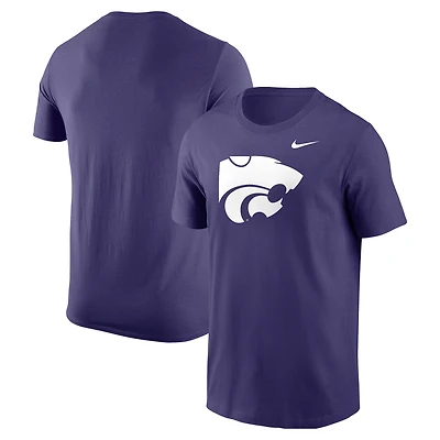 Men's Nike Purple Kansas State Wildcats Logo T-Shirt
