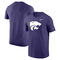 Men's Nike Purple Kansas State Wildcats Logo T-Shirt