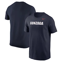 Men's Nike Navy Gonzaga Bulldogs Logo T-Shirt