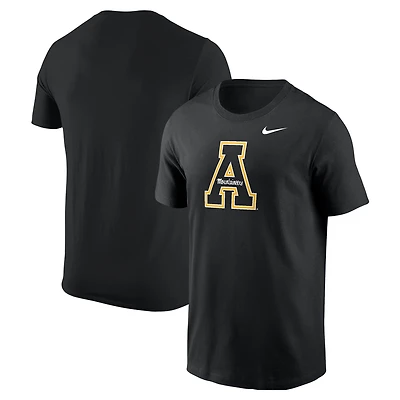 Men's Nike Black Appalachian State Mountaineers Logo T-Shirt