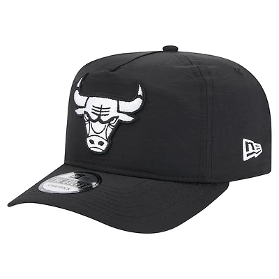 Men's New Era Black Chicago Bulls Injection Everyday Golfer Adjustable Hat