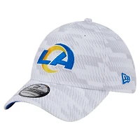 Men's New Era  White Los Angeles Rams Gameday Graded 39THIRTY Flex Hat