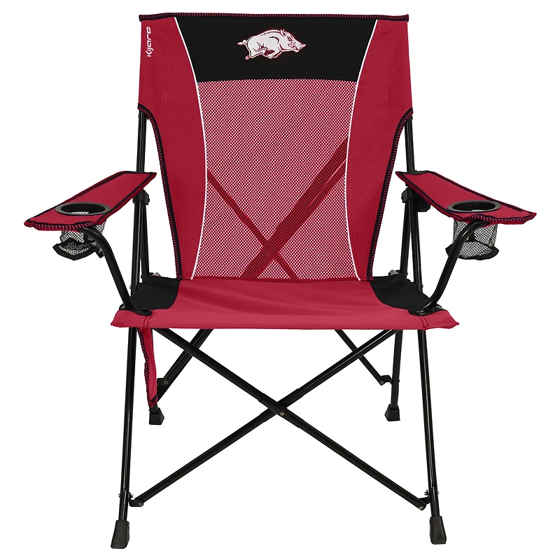Arkansas Razorbacks Kijaro Dual Lock Pro Chair