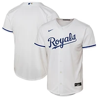 Youth Nike  White Kansas City Royals Home Replica Jersey