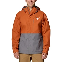 Men's Columbia  Texas Orange Texas Longhorns Field Bound Omni-Tech™ Full-Zip Jacket
