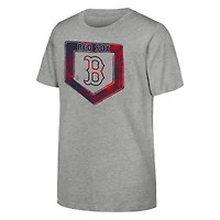Youth Heather Gray Boston Red Sox Stolen Base T-Shirt