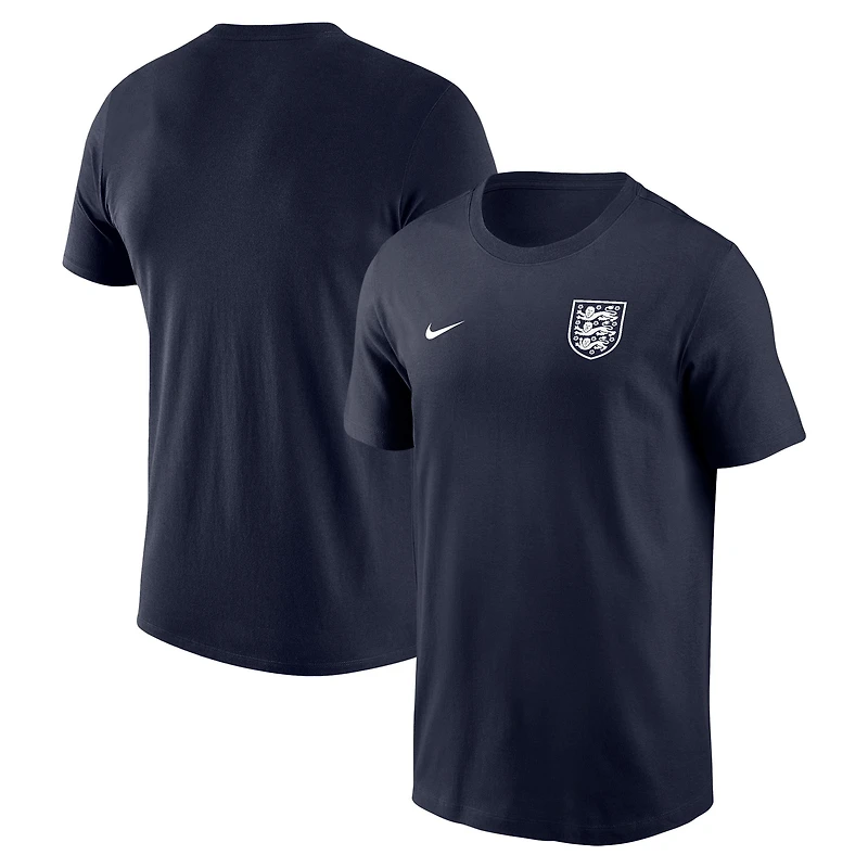 Men's Nike Navy England National Team Crest Performance T-Shirt