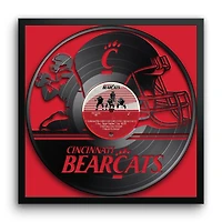 Cincinnati Bearcats Framed 13" x 13" Vinyl Record Art Print