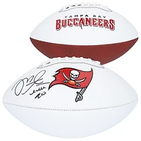 Mike Alstott Tampa Bay Buccaneers Autographed Franklin White Panel Football