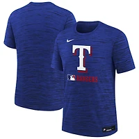 Youth Nike Royal Texas Rangers Authentic Collection Velocity Performance T-Shirt