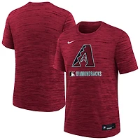 Youth Nike Red Arizona Diamondbacks Authentic Collection Velocity Performance T-Shirt