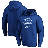 Men's Royal Los Angeles Dodgers Hometown Collection Long Ball Pullover Hoodie