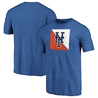 Men's Royal New York Mets Pregame Vibe Tri-Blend T-Shirt