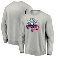 Men's Gray St. Louis Cardinals Heater Pullover Sweatshirt