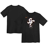 Preschool Nike  Black San Francisco Giants 2025 City Connect Logo T-Shirt