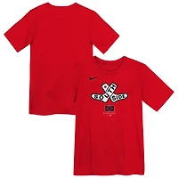 Preschool Nike  Red Chicago White Sox 2025 City Connect Logo T-Shirt