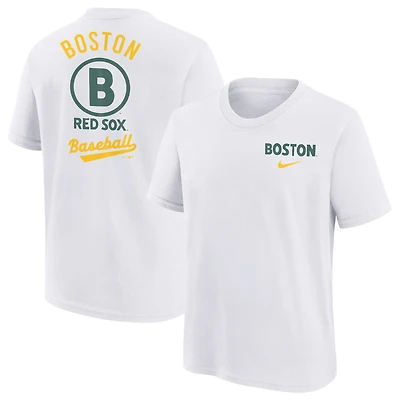 Youth Nike  White Boston Red Sox 2025 City Connect T-Shirt
