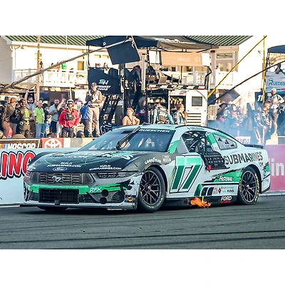 Action Racing Chris Buescher 2024 Go Bowling At The Glen Race Winner 1:24 Elite Foil Die-Cast Car