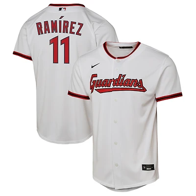 Youth Nike Jose Ramirez White Cleveland Guardians Home Replica Player Jersey