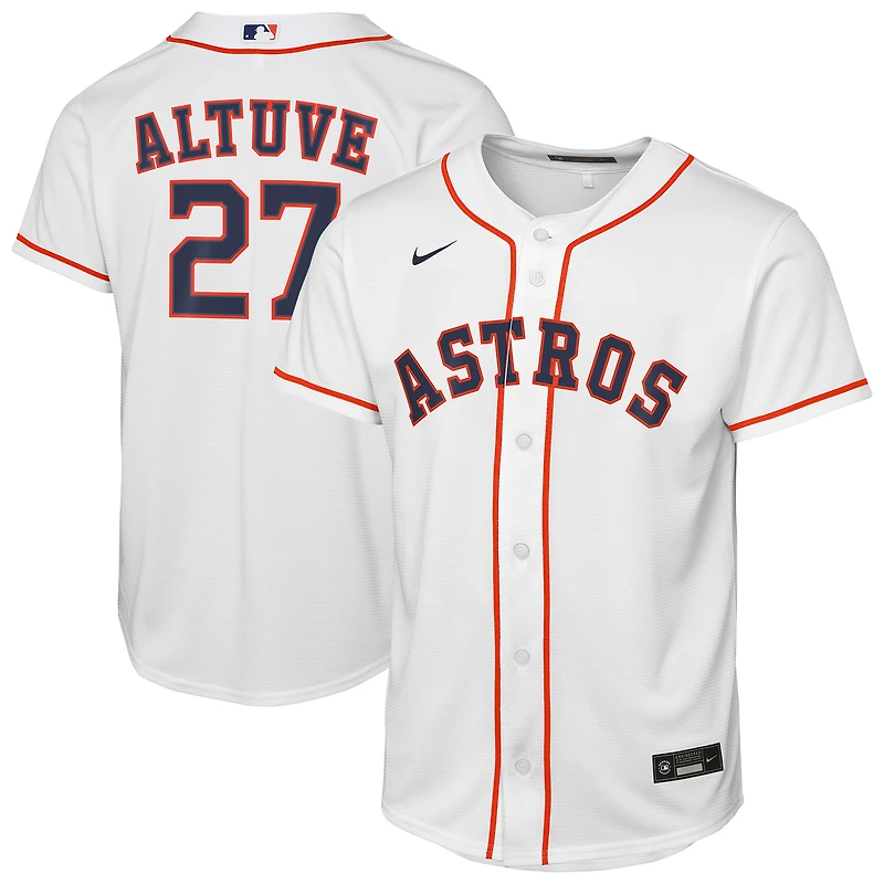 Youth Nike Jose Altuve White Houston Astros Home Replica Player Jersey