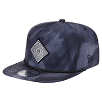 Men's New Era Navy Detroit Tigers Printed Golfer Snapback Hat