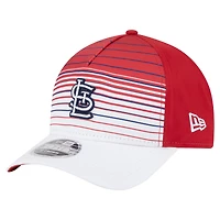 Men's New Era  Red St. Louis Cardinals Gradient 9FORTY M-Crown Adjustable Hat