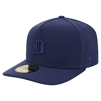 Men's New Era Navy Detroit Tigers Color Pack A-Frame 59FIFTY Fitted Hat