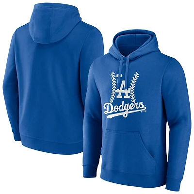 Men's Royal Los Angeles Dodgers Fastball Pullover Hoodie