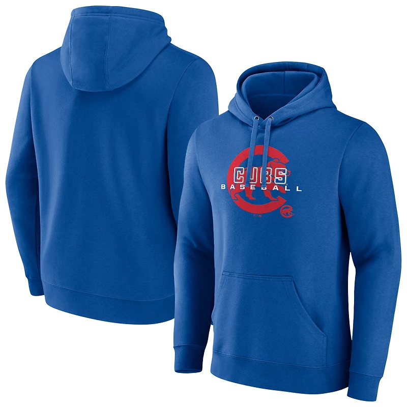 Men's Royal Chicago Cubs Stellar Pullover Hoodie