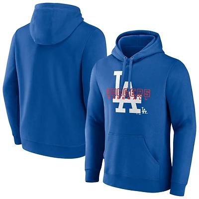 Men's Royal Los Angeles Dodgers Stellar Pullover Hoodie