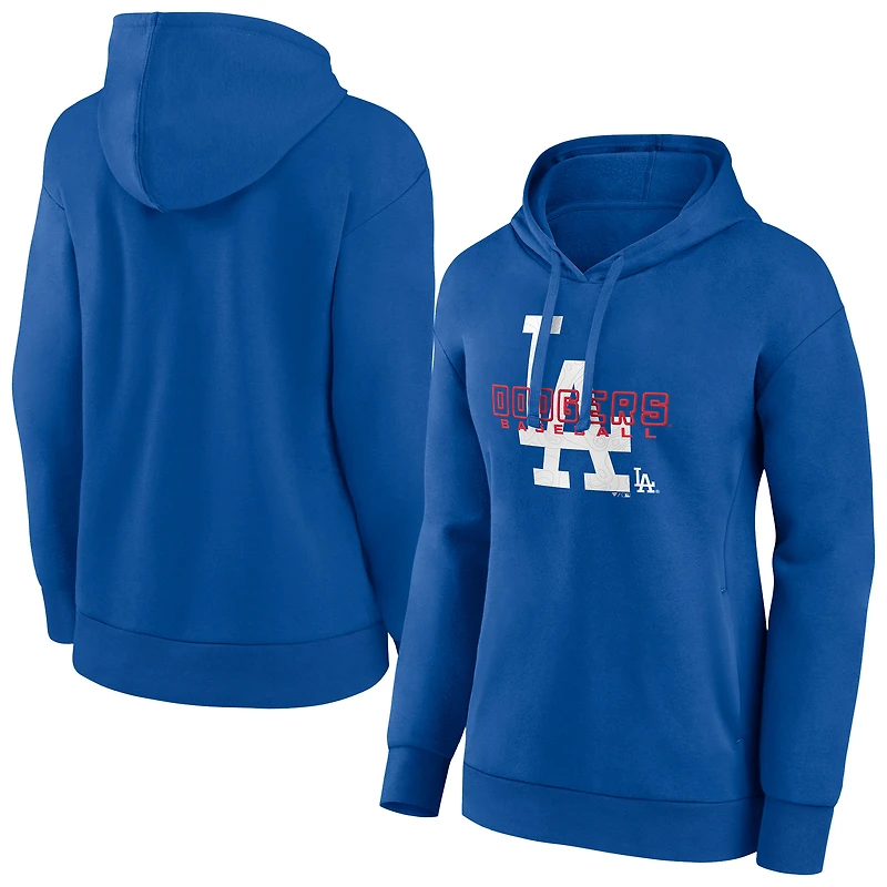 Women's Royal Los Angeles Dodgers Stellar Pullover Hoodie