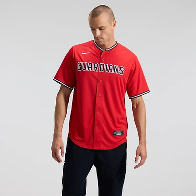 Men's Nike Red Cleveland Guardians Alternate 2 Replica Jersey