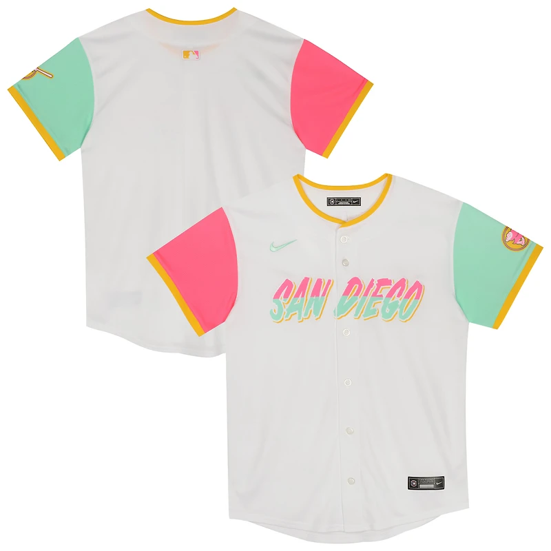 Preschool Nike  White San Diego Padres City Connect Jersey