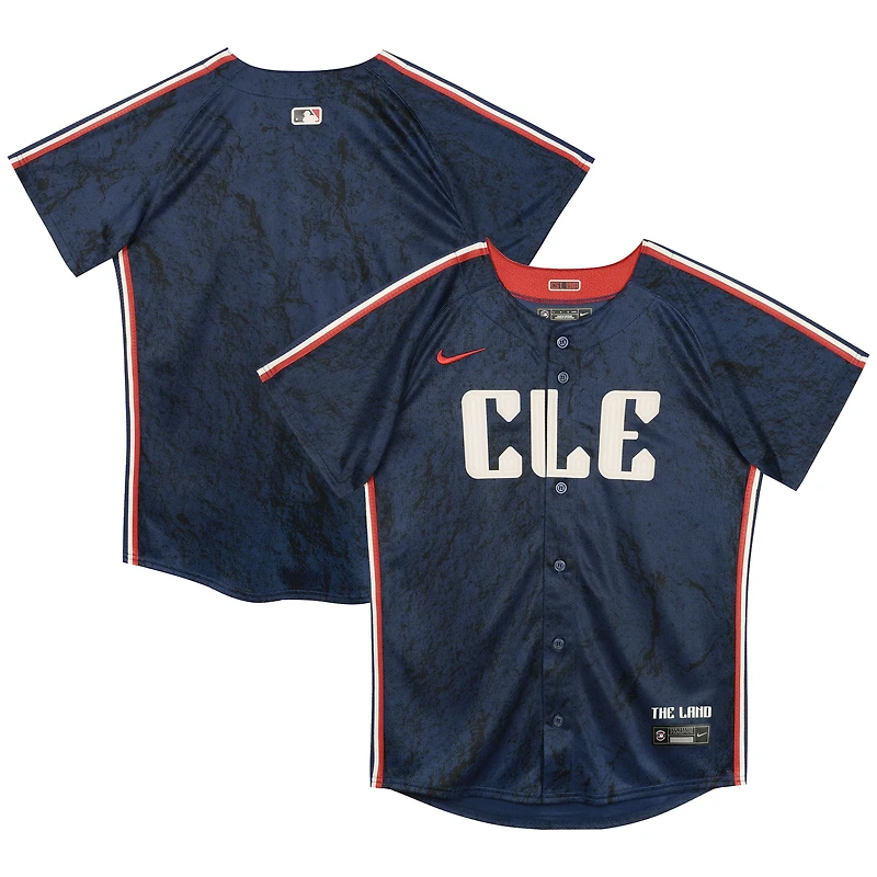 Preschool Nike  Navy Cleveland Guardians City Connect Jersey