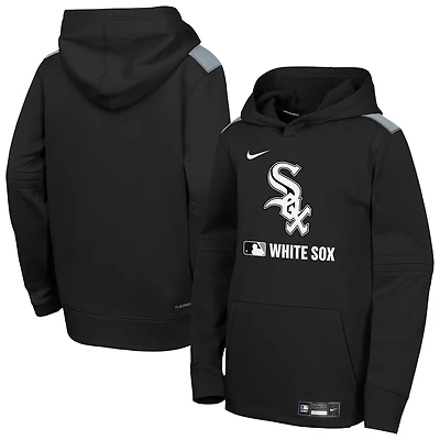 Youth Nike Black Chicago White Sox Authentic Collection Therma-FIT Hoodie