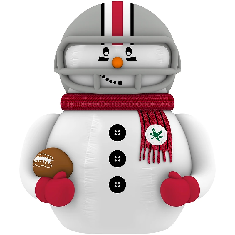 Ohio State Buckeyes 7' Inflatable Snowman Player