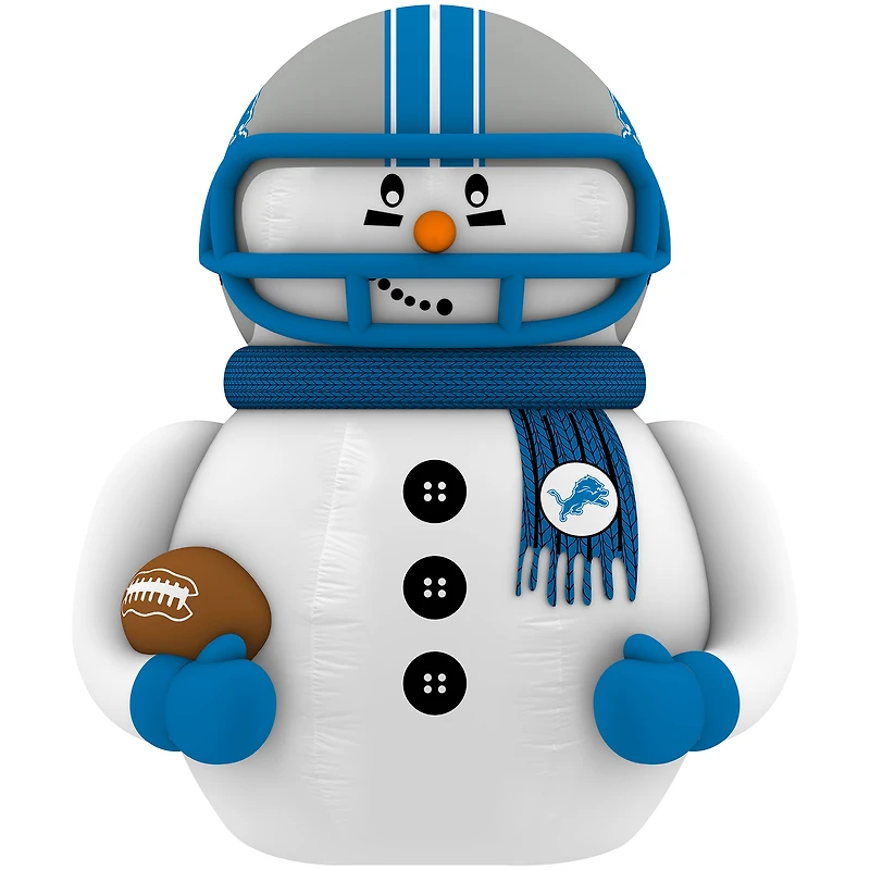 Detroit Lions 7' Inflatable Snowman Player