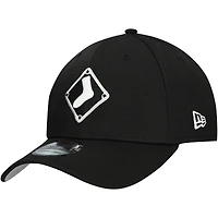 Men's New Era  Black Chicago White Sox 2025 Batting Practice 39THIRTY Flex Hat