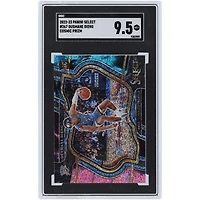 Ousmane Dieng Oklahoma City Thunder 2022-23 Panini Select Cosmic Prizm Courtside #267 SGC Authenticated 9.5 Rookie Card