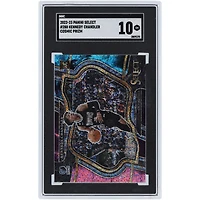 Kennedy Chandler Memphis Grizzlies 2022-23 Panini Select Cosmic Prizm Courtside #288 SGC Authenticated 10 Rookie Card