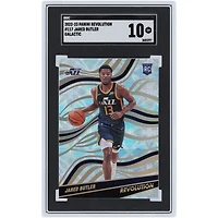 Jared Butler Utah Jazz 2022-23 Panini Revolution Galactic #117 SGC Authenticated 10 Rookie Card